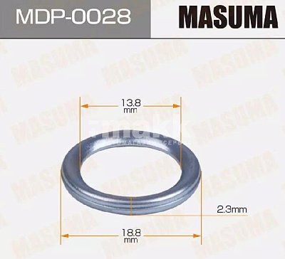 Прокладка пробки масляного поддона 13.8x18.8x2.3 MMC MDP-0028 Masuma