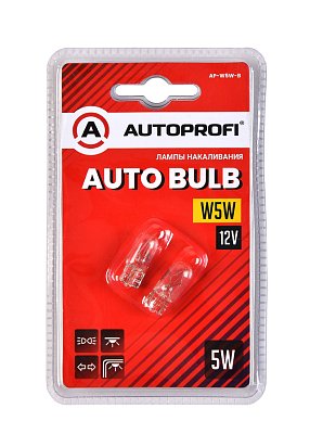 Автолампа W21/5W 12V Autoprofi (блистер 2шт.)