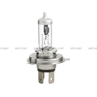 Автолампа H4 12V 55W LONG LIFE MTF