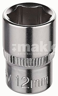 Головка торцевая стандартная шестигранная 1/4" 12 мм Кraft 700650