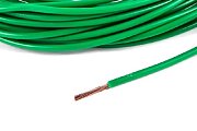 Провод ПВАМ 0,75 кв.мм цвет зеленый, длина 5м.