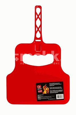Веер для мангала GRIFON, пластик, 21 x 31,5 см /26/1 (красный)  600-028/1