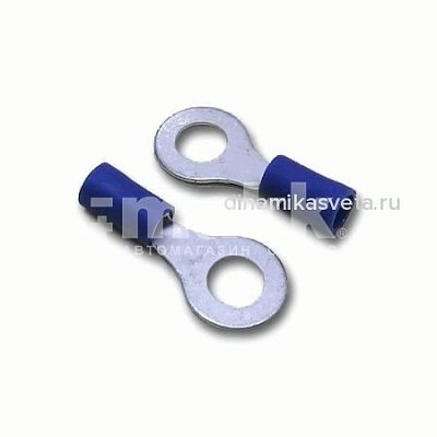 Наконечник кольцевой изолированный TITAN RV2-6 (медь,Ø6мм,сечение 1,5мм-2,5мм,винил) (ПЭ10/100)