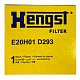 Фильтр масляный Hengst E20H01 D293 (HU 711 X, HU 711/2 X,  O-406) Ford Mondeo; Mazda 6