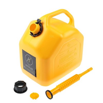 Канистра 10л пластик KESSLER с гибким шлангом внутри А1-02-02 Премиум