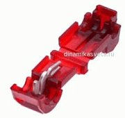 Ответвитель Т-образный КВТ ОВ-Т1 (латунь,нейлон красный) (ПЭ10/500)