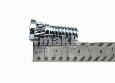 Шпилька колесная М12*1,25 (43/25) цинк JN-821NS2 (5 шт/уп)