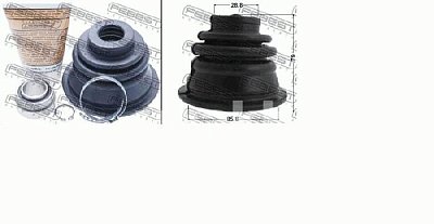 Пыльник ШРУСа Renault Logan '05-'13 85.8X79X28.8 внутр. ком-кт 2415-01LH FEBEST