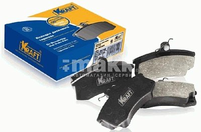 Колодки тормозные передние KT 091352 KRAFT