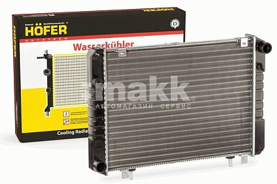 Радиатор охлаждения 3302 ( с 99г.в.) 2х рядный, сборный HF 708 423 Hofer