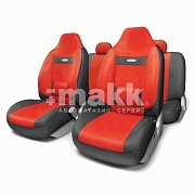 Чехлы универсальные COMFORT COM-1105H BK/RD (M)