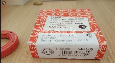 Сальник коленвала ВАЗ 2110- 2112 1.5  ВАЗ 2108,2109 Elring 546.968