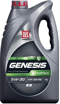 Масло моторное Лукойл Genesis Armortech JP 5W30 синт. API SP ILSAC GF-6А  4л