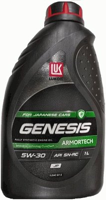 Масло моторное Лукойл Genesis ARMORTECH JP (SN-RC/ILSAC GF-5) синт. 5W30 1 л.
