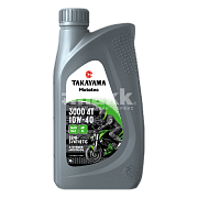 Масло моторное TAKAYAMA Mototec 3000 10W40 4Т п/синт  API SL JASO MA-2 1л 