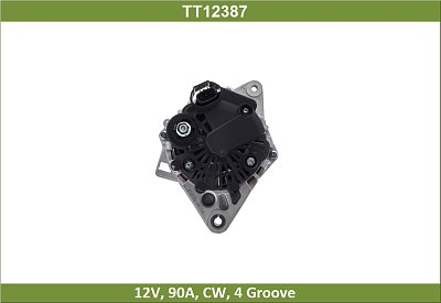 Генератор KIA CEED (07-) Elantra (06-) Cerato II (09-) 2.0i 12V, 90A TT12387 Tesla Technics
