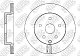 Диск тормозной задний RN1429 NIBK (2шт)