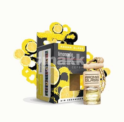 Ароматизатор подвесной флакон Limoncello Aroma Glass AG-16