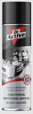 Очиститель тормозных дисков Dr. Active Brakes Cleaner 400мл аэрозоль (12шт/уп) 