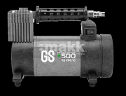 Компрессор 50л/мин 280W 12V 10Атм, шланг с переходником Green Star