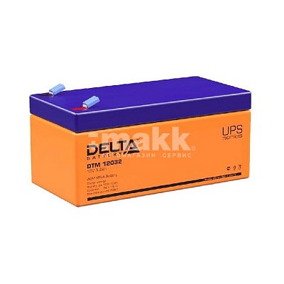 Аккумуляторная батарея Delta 12В  3,2 Ач DTM12032