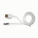 Кабель iPhone 5/6/7/8/X 8pin AVS 1м белый IP-51