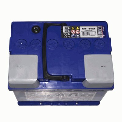 Аккумуляторная батарея 66 Ач Tab Polar Blue п/п (121566) 24,2*17,5*19