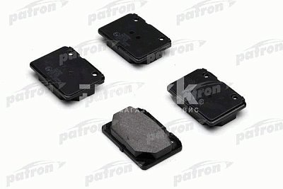 Колодки тормозные дисковые передние PBP096 PATRON