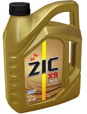 Масло моторное ZIC Х9 5W30  синтетическое 4л