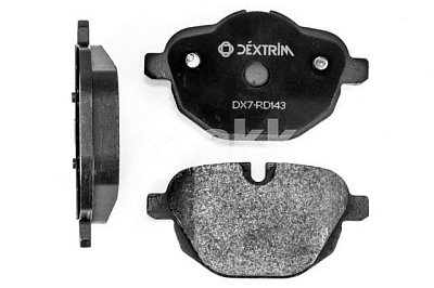 Колодки тормозные задние DX7RD143 Dextrim