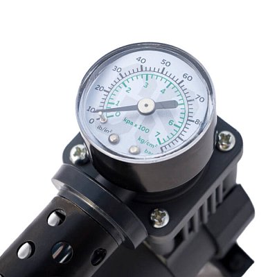 Компрессор 30л/мин 140W 12V 7Атм, шланг с переходником Green Star 