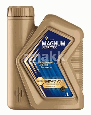 Масло моторное Rosneft Magnum Ultratec 10W40 синтетическое 1л 