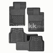 Коврики-ванночка 4 предмета вырезаемые Autoprofi черные (6ком/уп) FIX-520 BK