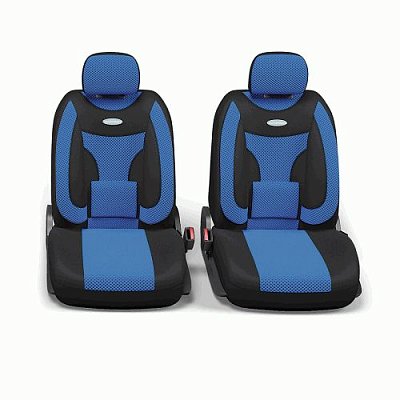 Чехлы EXTRA COMFORTорто.под. фор.вел 11пр карм6 молн черн/син М 5шт ECO-1105 BK/BL (M)