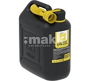 Канистра 10л пластик Oktan Diesel с гибким шлангом для дизеля A1-01-16 Эконом