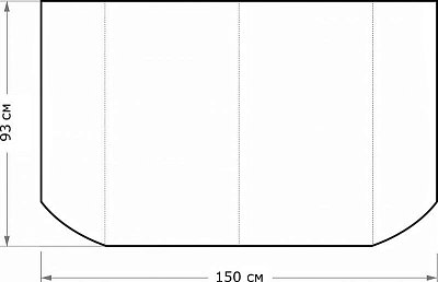 Утеплитель на двигатель 150*93 см №3 Автотепло картинка автоодеяла 