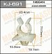 Клипса пластм. крепежная KJ-691 Masuma