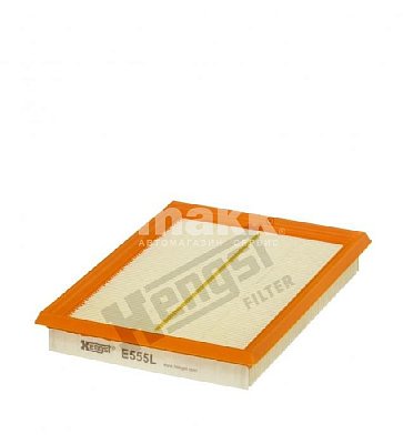 Фильтр воздушный Hengst E555L (C 2329) Infinity FX; Nissan Juke; Renault Koleos