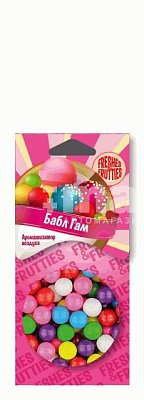Ароматизатор подвесной Бабл гам Freshes&Frutties FRF-11