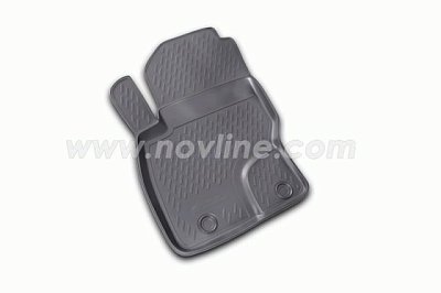 Коврики в салон FORD Focus II 2004->, 4 шт. (полиуретан)