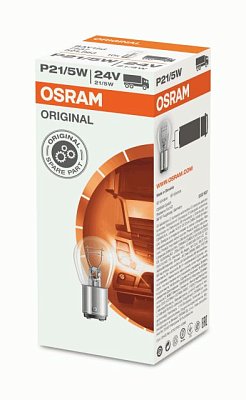 Автолампа P21/5W 24V OSRAM 7537 BAY15d