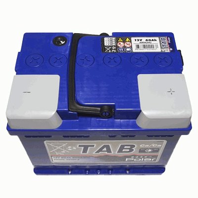 Аккумуляторная батарея 60 Ач Tab Polar Blue о/п (121060) 24,2*17,5*19