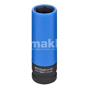 Головка ударная 1/2" удлиненная тонкостенная 17мм AV-Steel  AV-729017