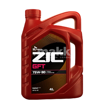 Масло трансмиссионное ZIC G-F TOP 75W90 GL-4/5 (GFT) синтетическое 4л