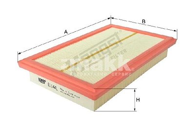 Фильтр воздушный Hengst E1144L (C 28 004) MERCEDES-BENZ