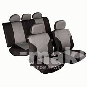 Чехлы SENATOR Жаккард Maine, 11 пр. карм 6 мол серый (М)