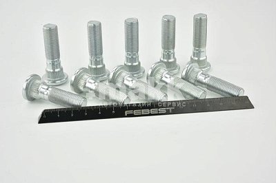 Шпилька колесная Nissan 0284-004-PCS10 ( уп. 10 шт.) Febest