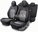 Чехлы автомоб. JACQARD жаккард 11 предм 2 молн чёрн/серые AIRBAG JAC-1102 Diamond