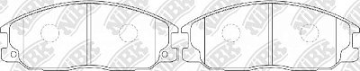 Колодки тормозные передние PN0115 NIBK
