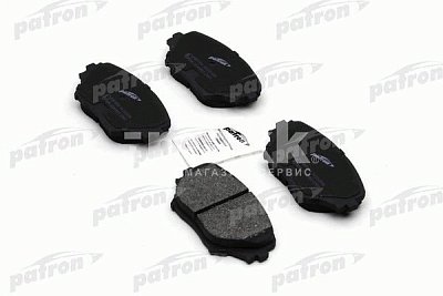 Колодки тормозные дисковые передние PBP1514 PATRON